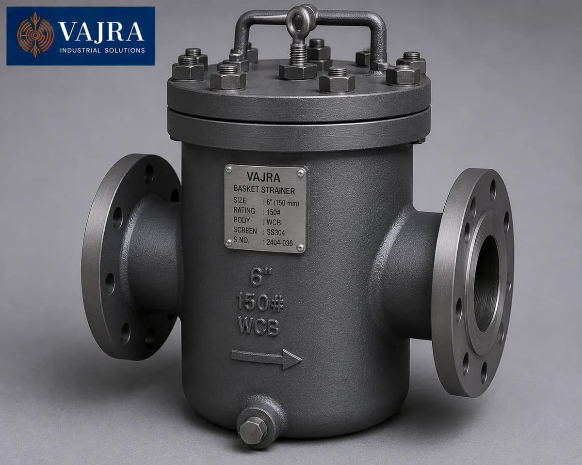 Basket Strainer - Basket strainer for high-flow industrial filtration - supplier in Mumbai