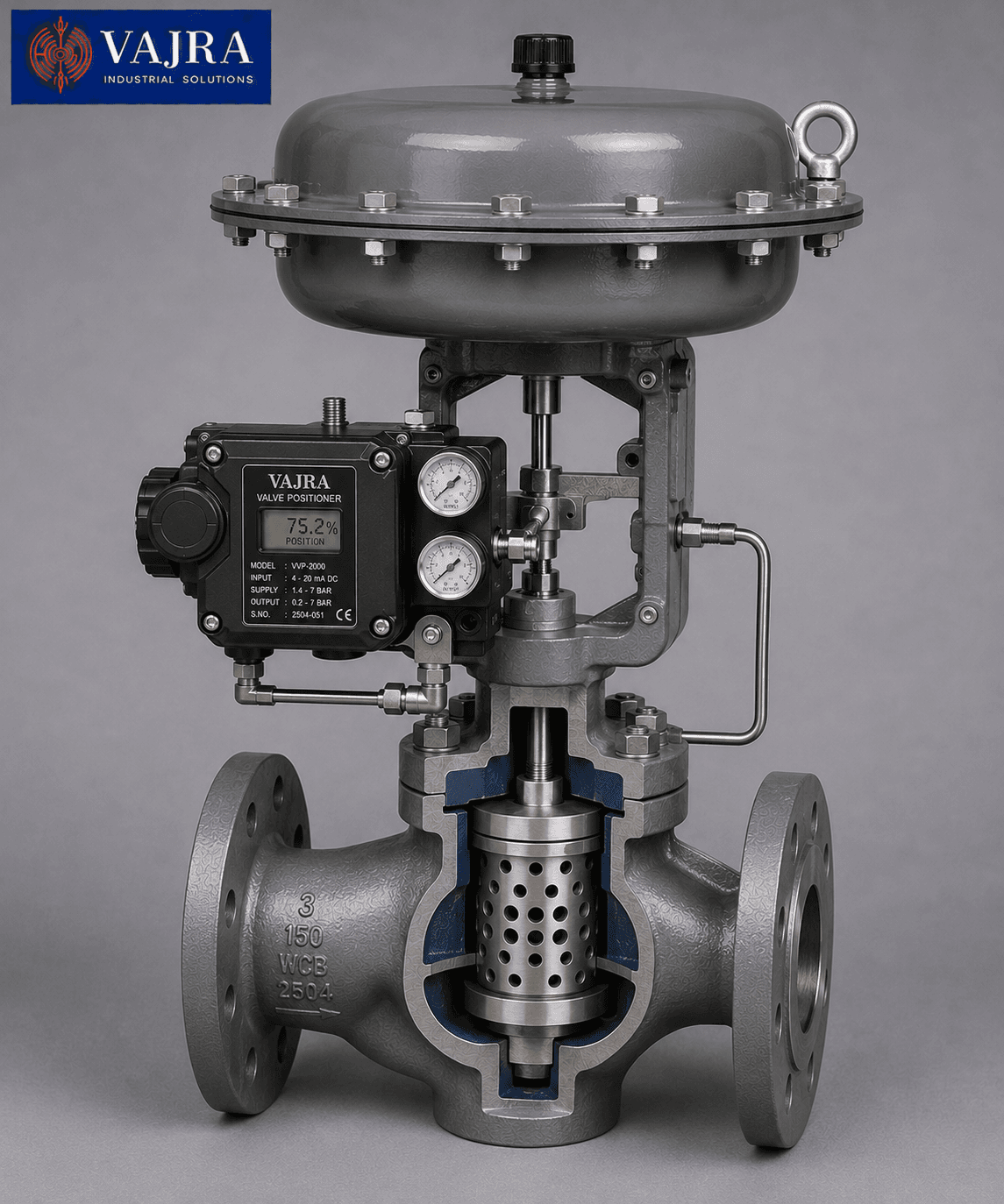 Cage Guided Control Valve - Cage guided control valve for high pressure drop service