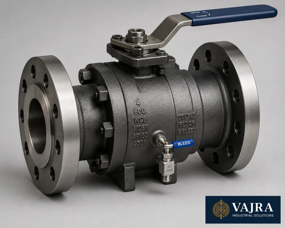Double Block & Bleed Ball Valve - Double block and bleed ball valve for positive isolation - supplier in Surat