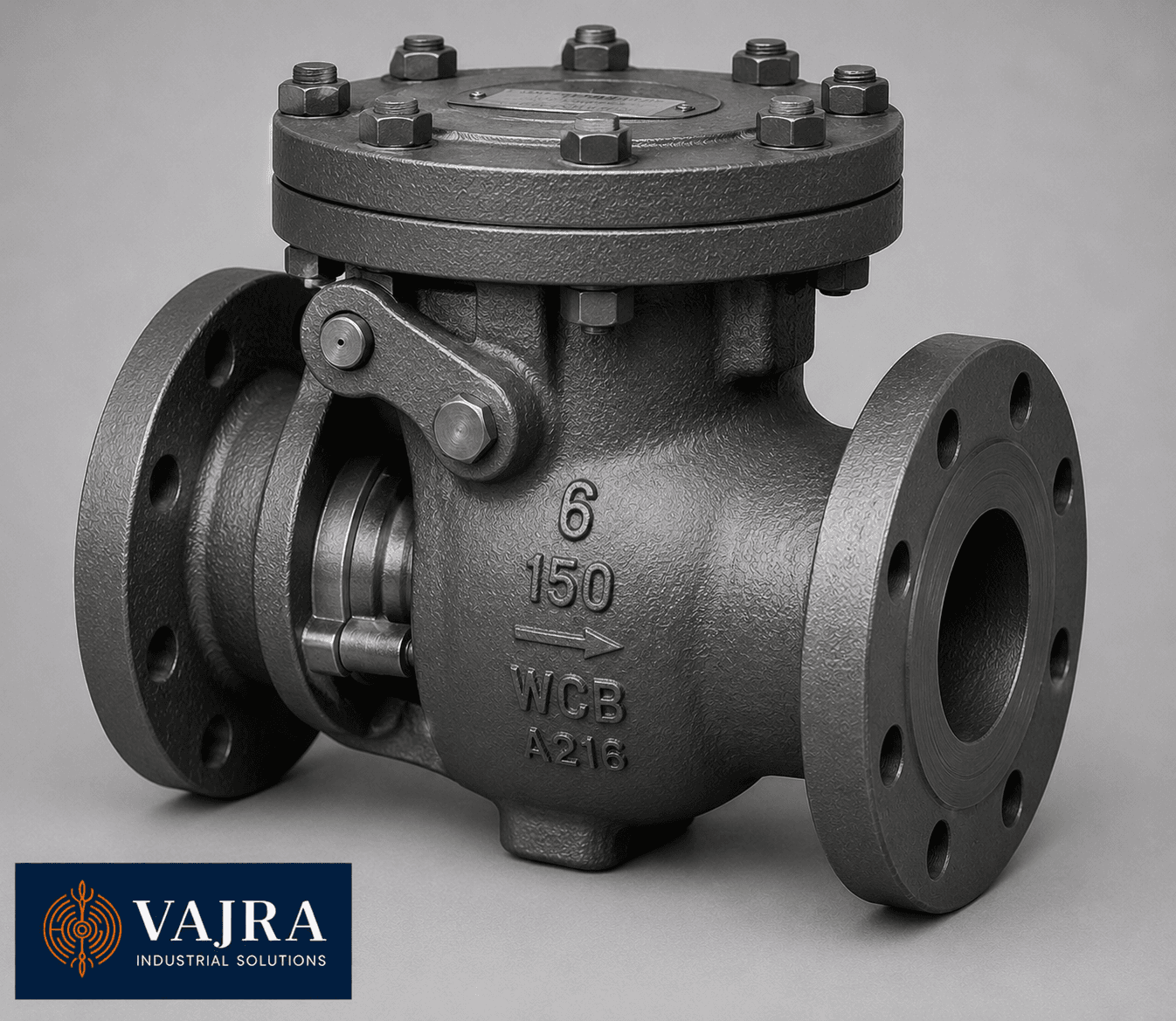 Swing Check Valve - Swing check valve for preventing backflow