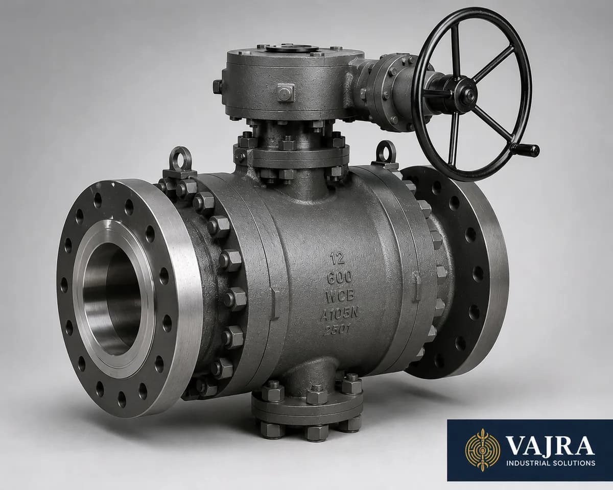 Trunnion Mounted Ball Valve - Trunnion mounted ball valve for high-pressure service - supplier in Surat
