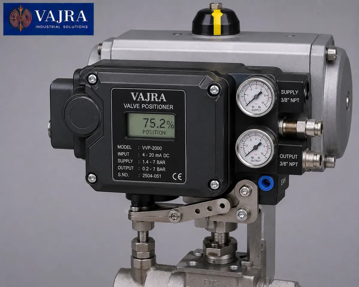 Valve Positioner - Electro-pneumatic valve positioner for precise control - supplier in Mumbai