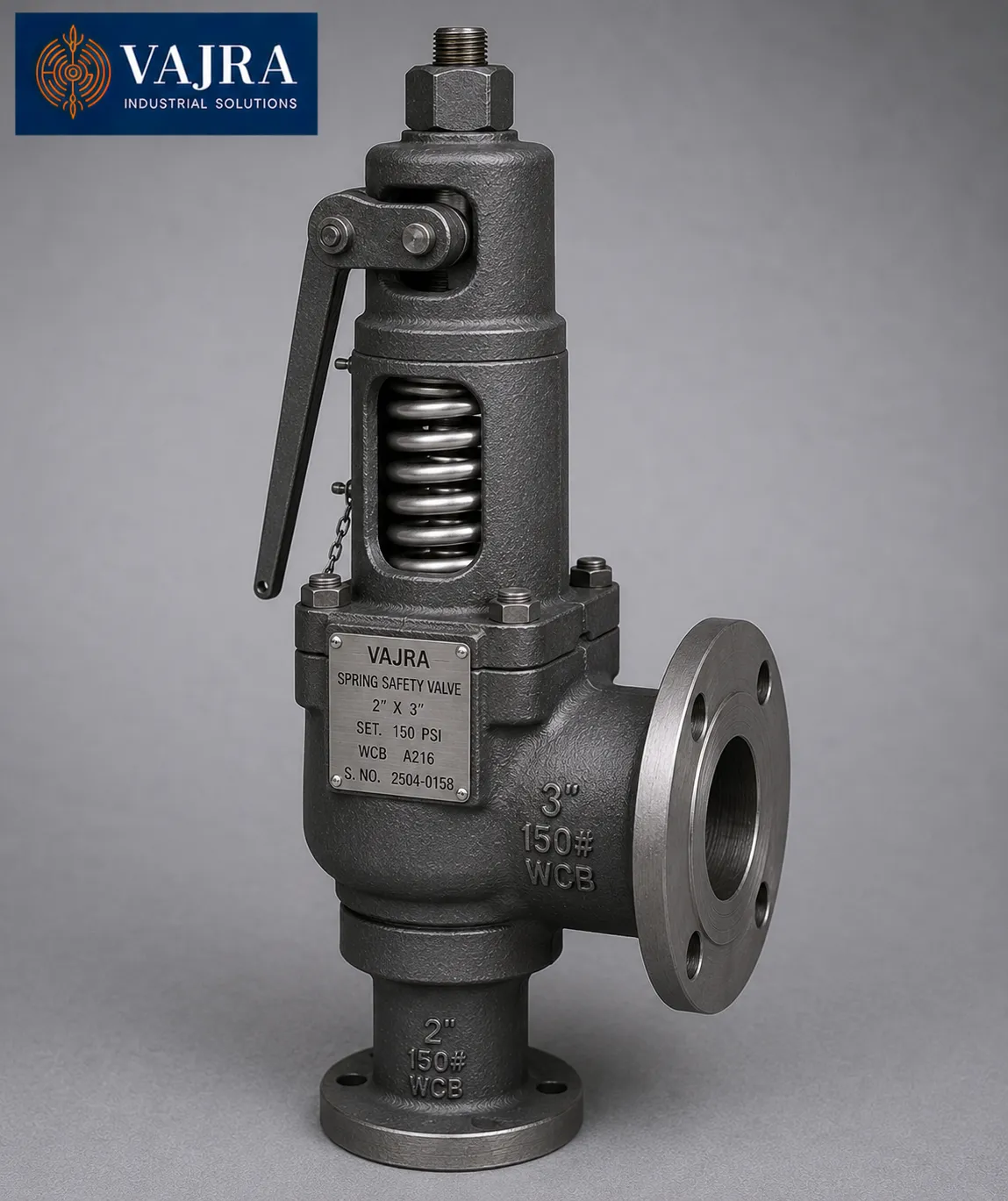 Spring Loaded Safety Valve | Safety & Relief Valves | Vajra Industrial ...